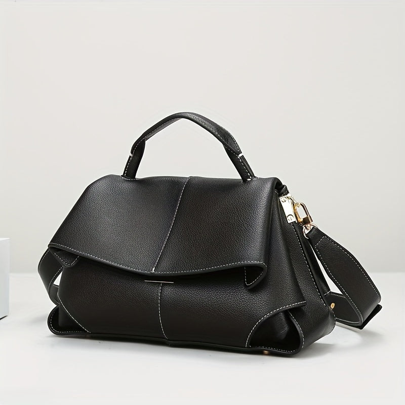 2025 New Fashionable Commuting Women's Bag, Light Luxury High-end Handbag, Large Capacity Single Shoulder Crossbody Bag, Advanced Casual Handbag