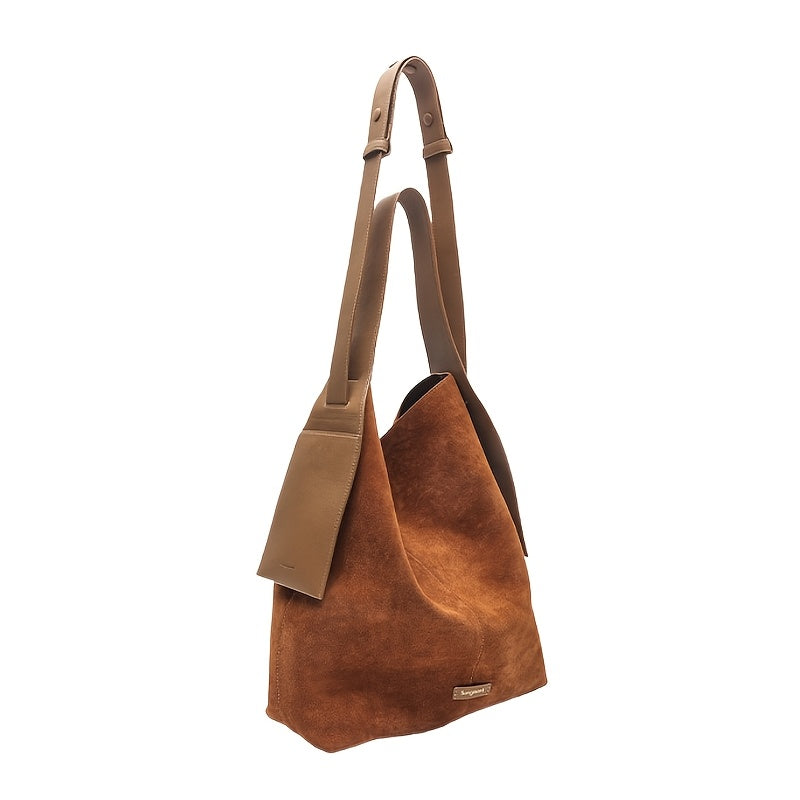 2 Colors Available Women's Tote Bag | Shoulder Strap Design, Simple Style for Daily Commute and Everyday Use